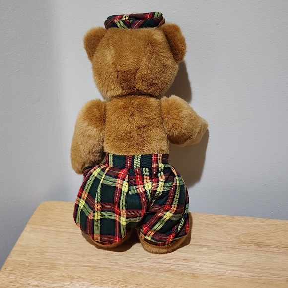 Vintage Poseable Teddy Bear With Golf Club, Golf Pants & Hat. - Picture 4 of 12